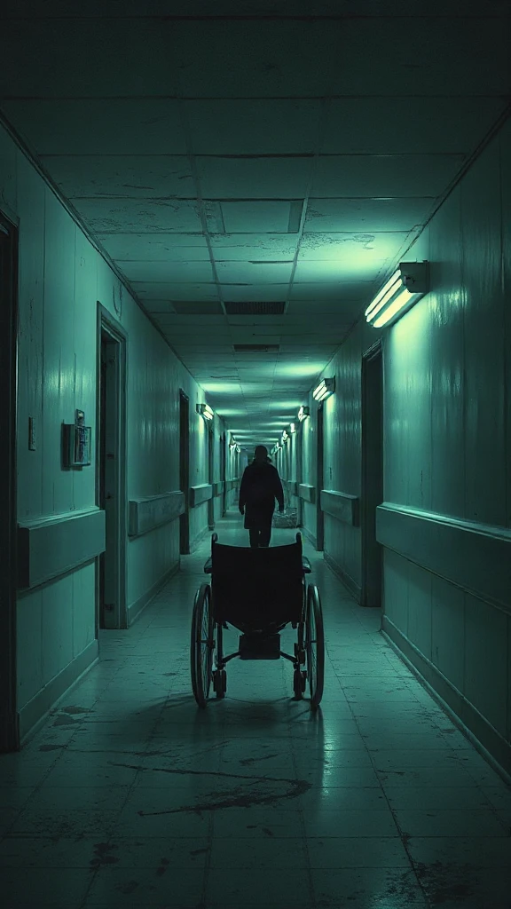 Abandoned Hospital Corridor