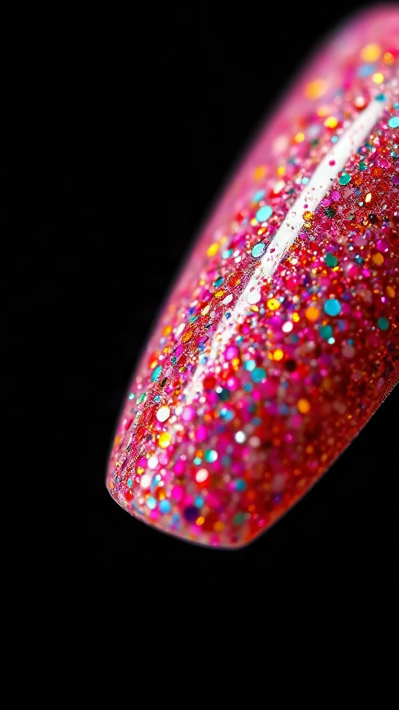 Glitter Nail Macro Studio