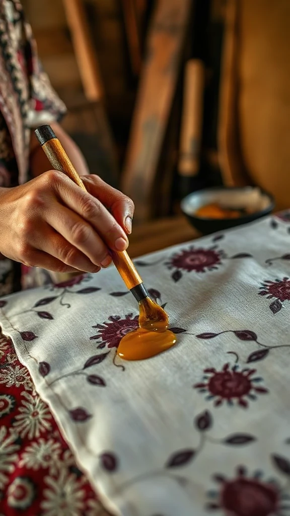 Batik Artisan at Work
