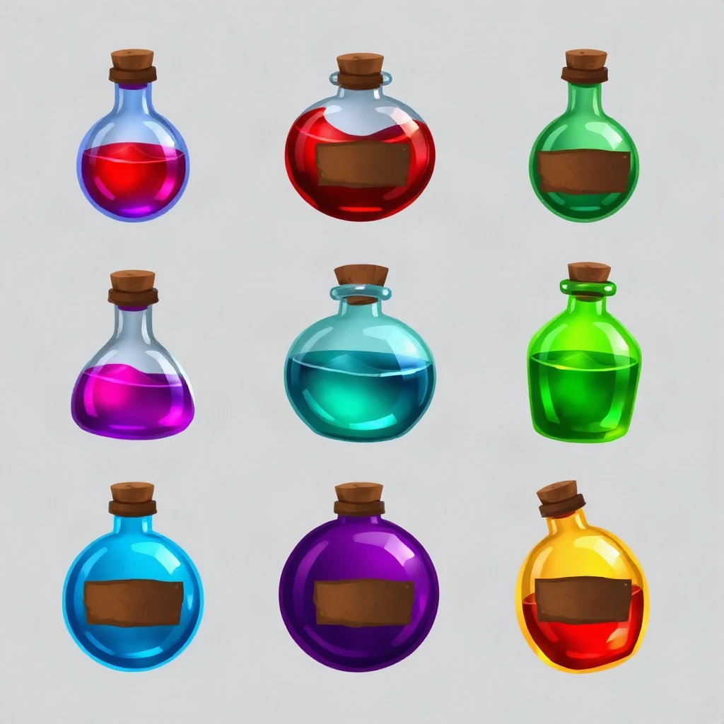 Fantasy Potion Icons